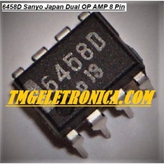 6458D - CI High-Performance Dual Operational Amplifiers Sanyo - DIP 8pin - 6458D - CI High-Performance Dual SANYO Japan